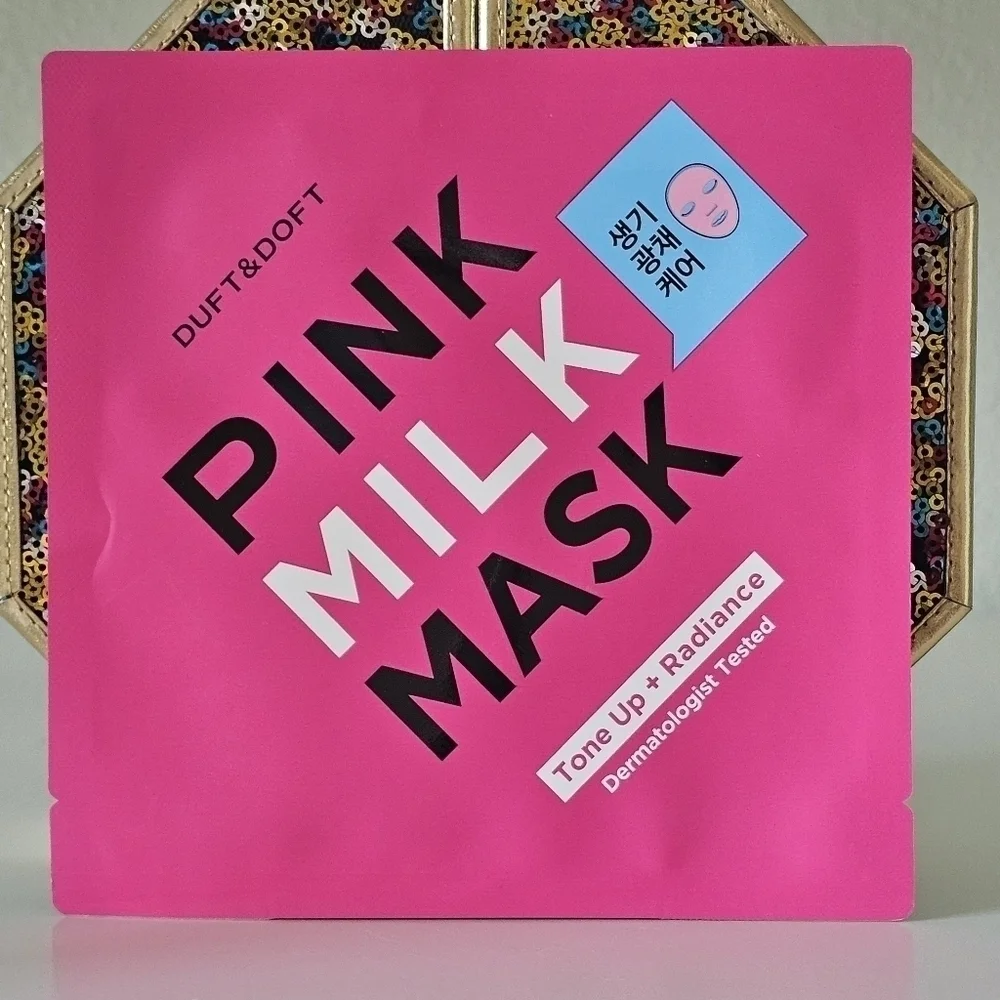 ⚪ $3 ADD ON ⚪ DUFT & DOFT PINK MILK MASK